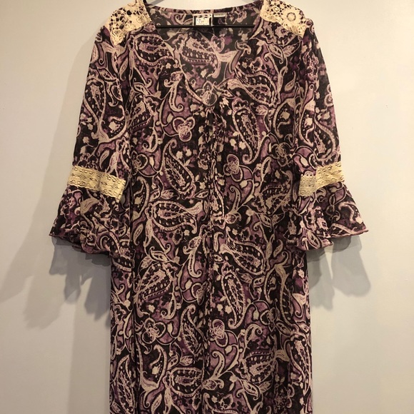 Beach cover up blouse - Picture 3 of 3